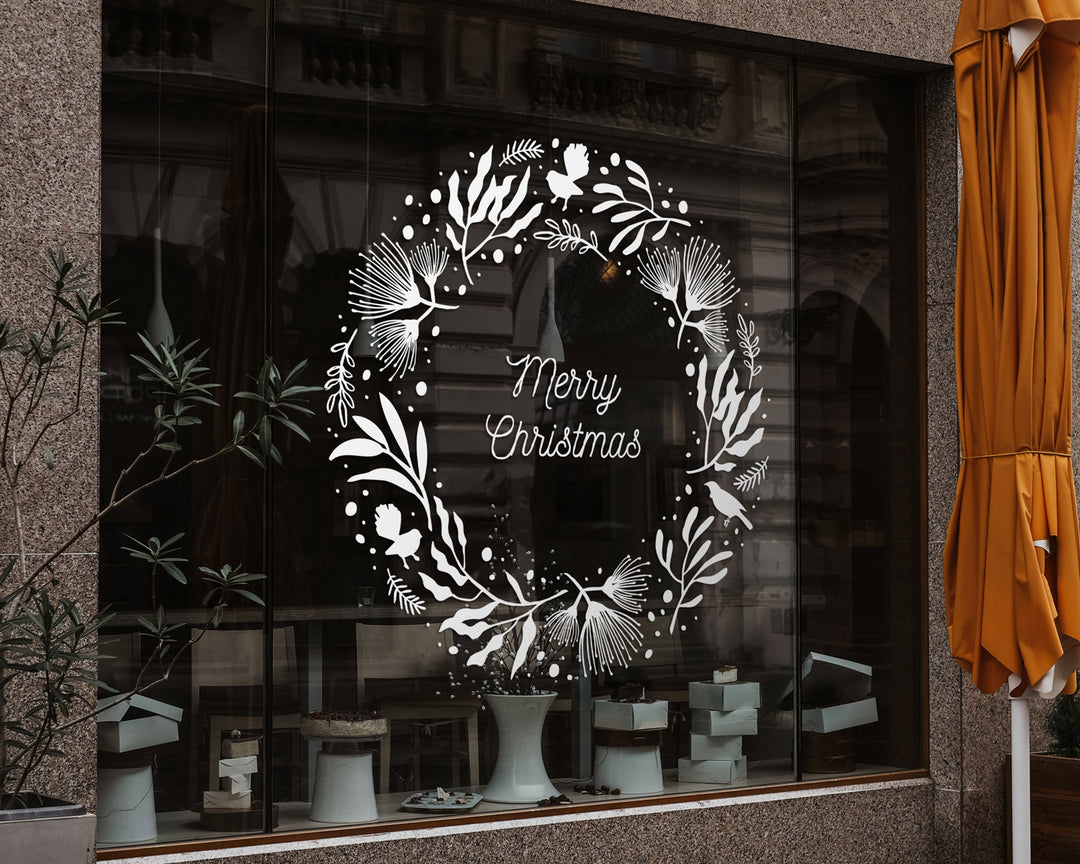 Kiwiana Wreath - Window Art