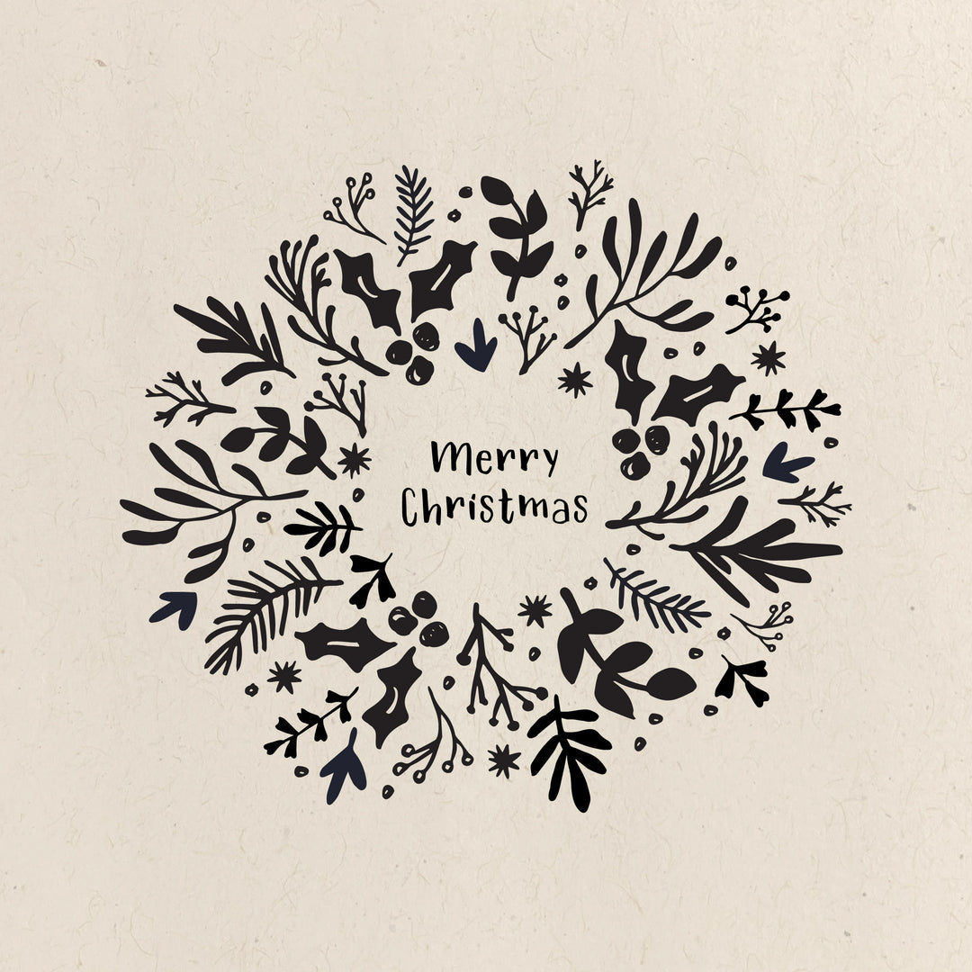 Christmas Wreath - Seasonal Windows