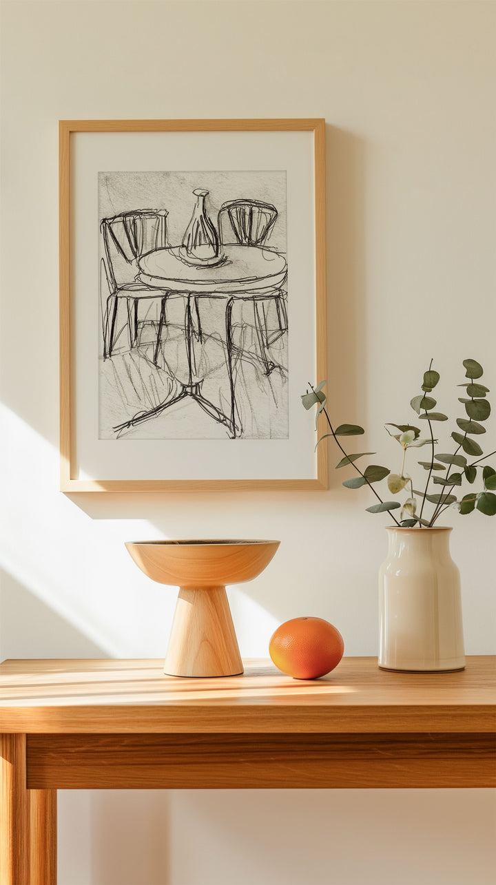 FREE A3 Frame Art Print Mockup PSD
