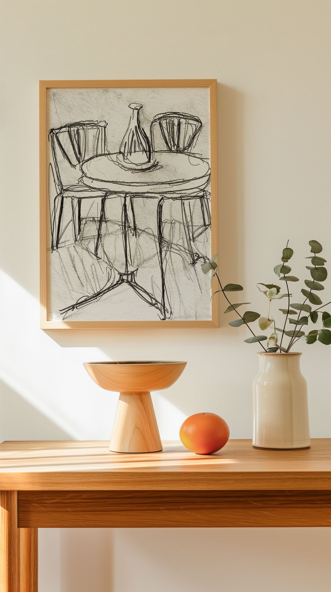 FREE A3 Frame Art Print Mockup PSD