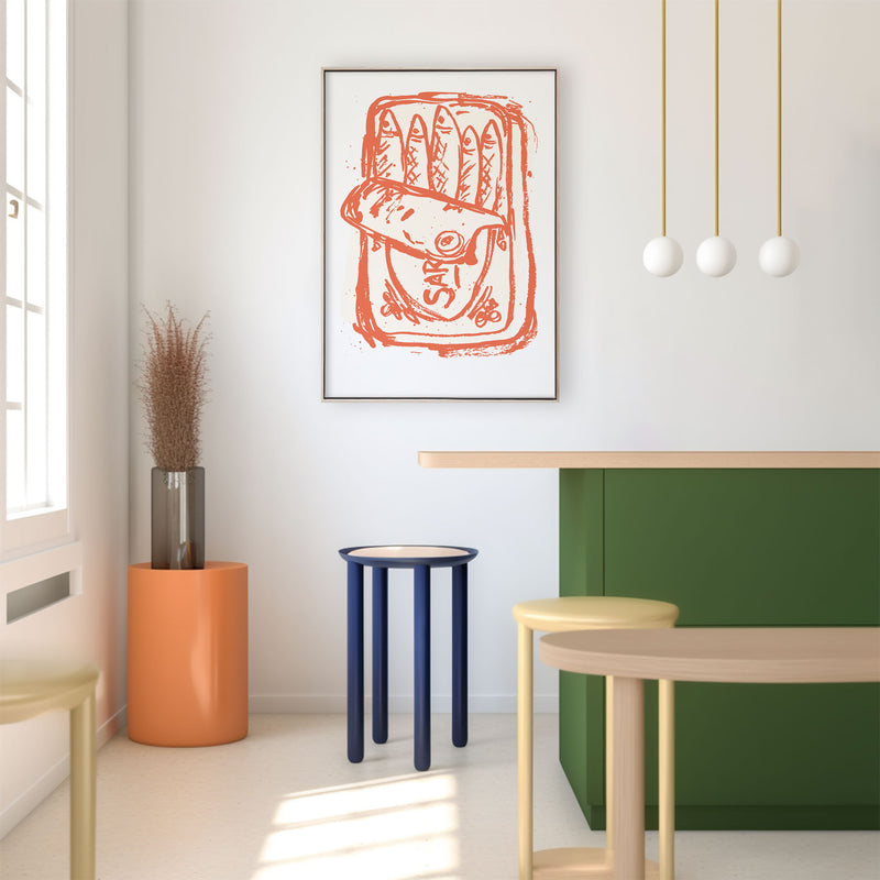 colourful art print for home interior