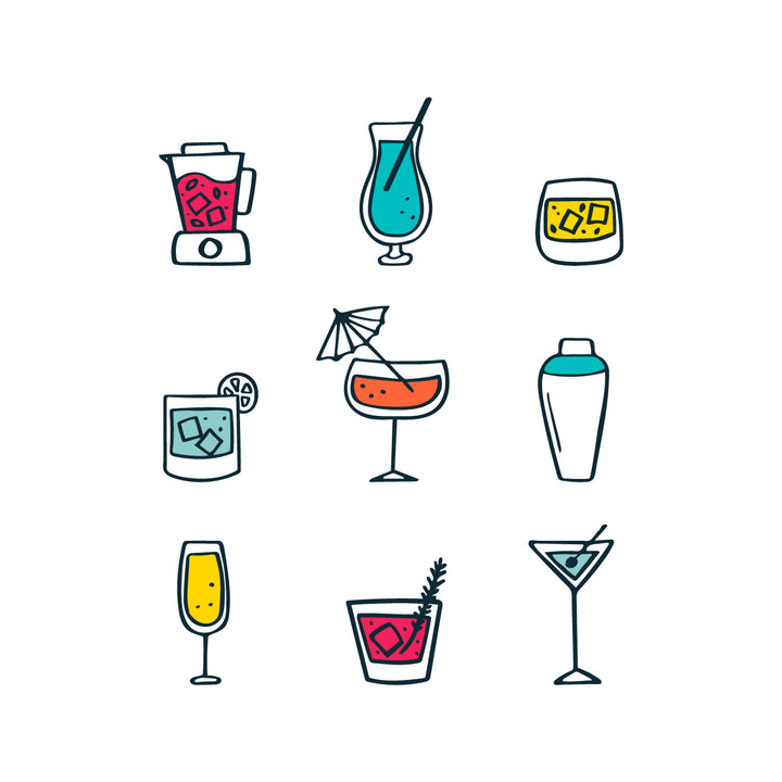 Shaken & Stirred - Illustrations