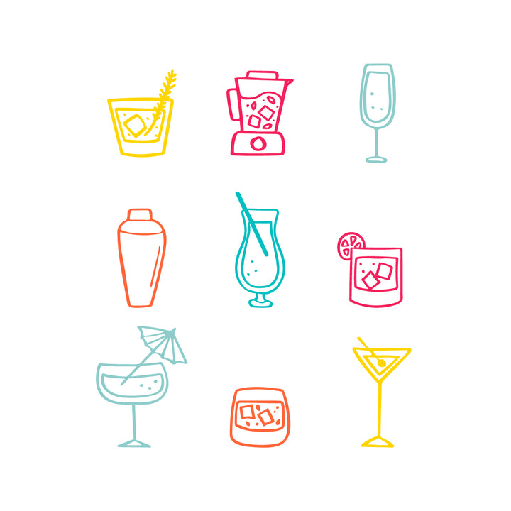 Shaken & Stirred - Illustrations