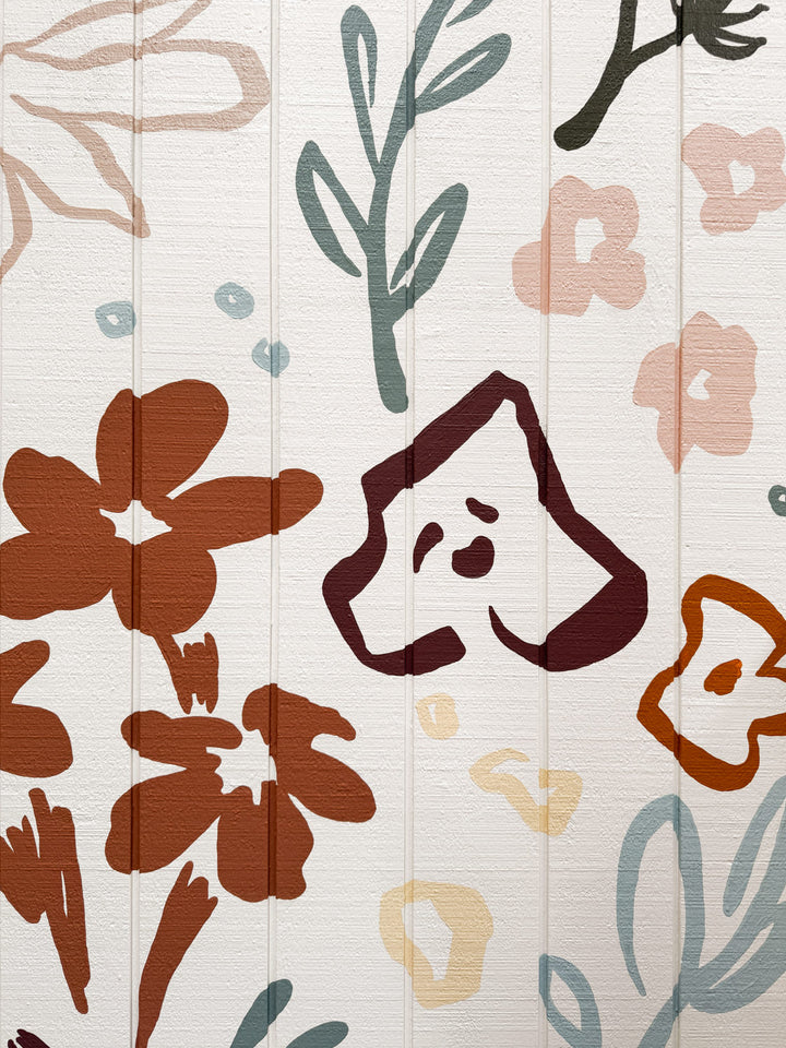 Wildflour Bakery - Floral Mural