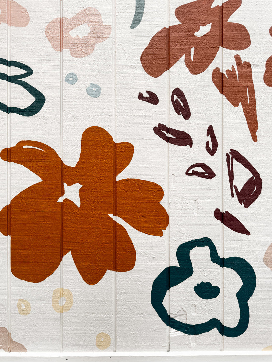 Wildflour Bakery - Floral Mural