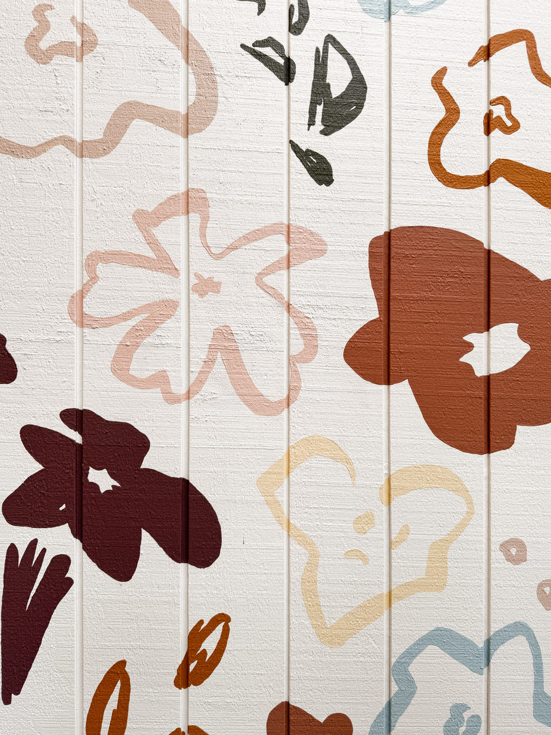 Wildflour Bakery - Floral Mural