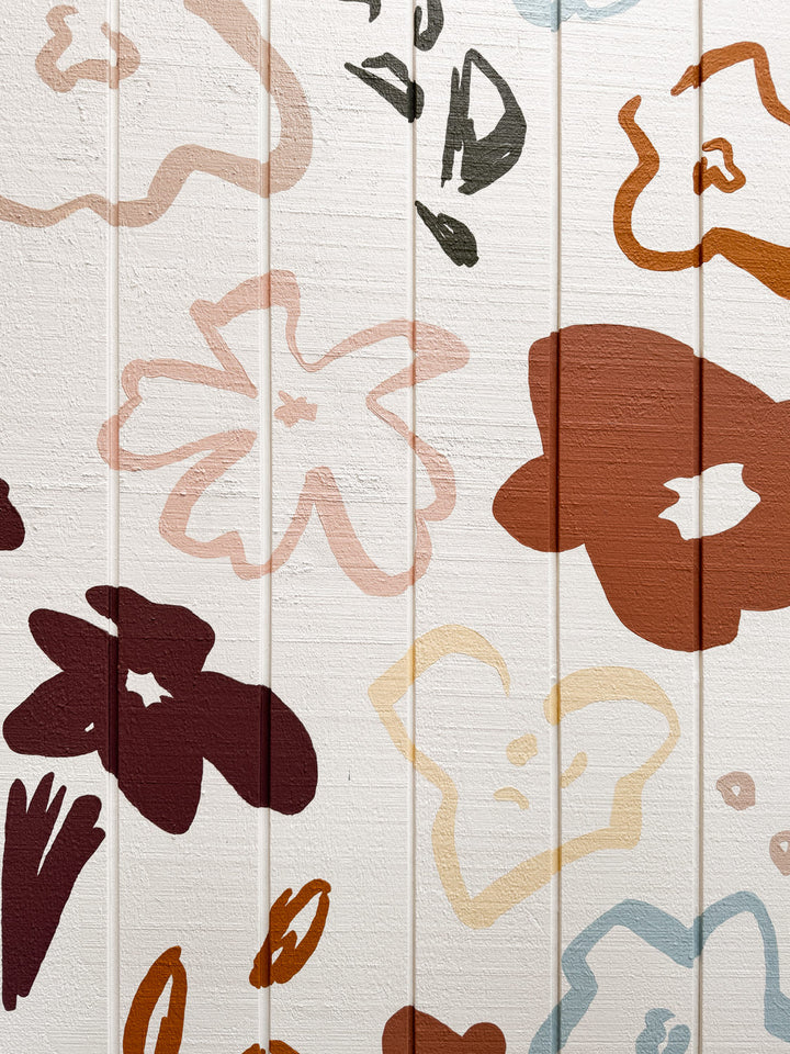 Wildflour Bakery - Floral Mural