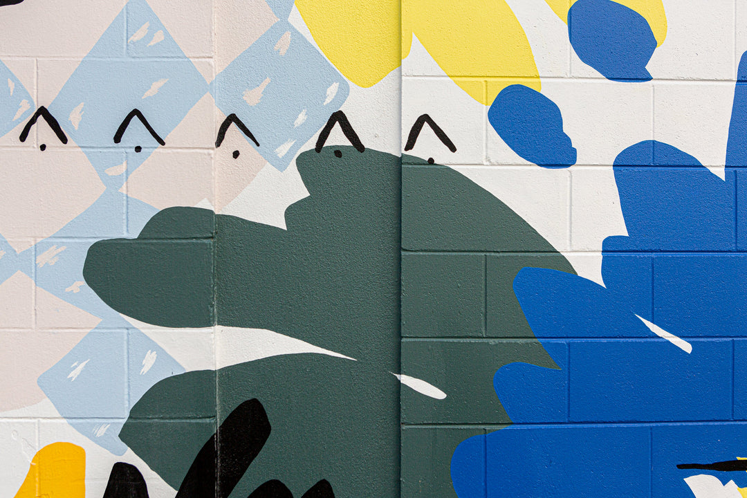 Tiahuia Project - Abstract Mural