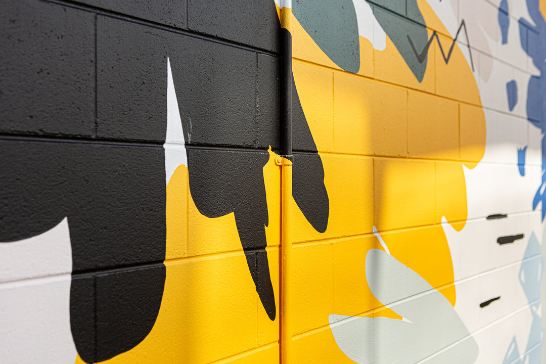 Tiahuia Project - Abstract Mural
