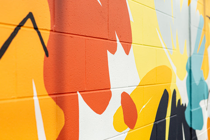 Tiahuia Project - Abstract Mural