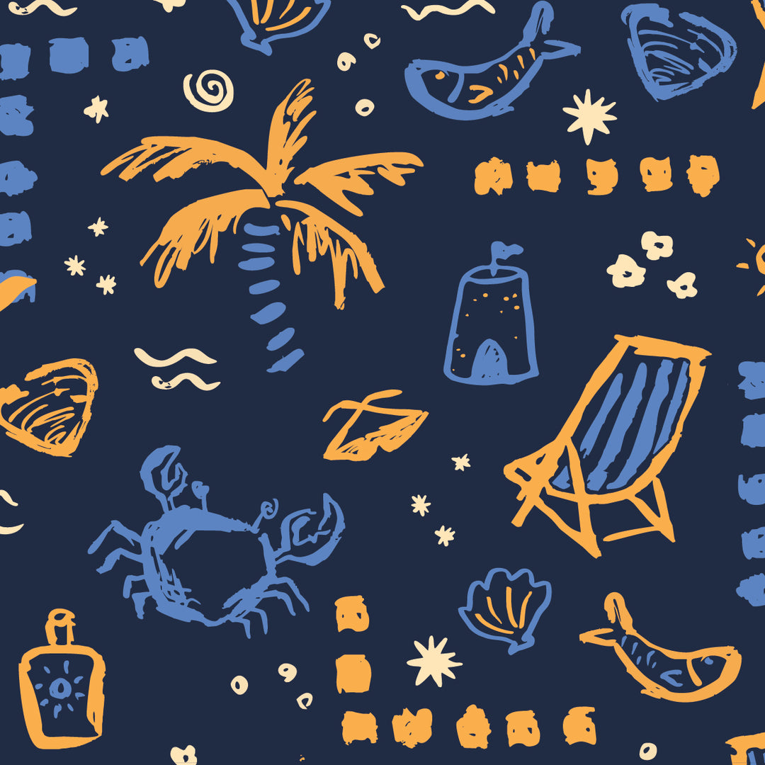 Don't Forget Sunscreen - Surface Pattern Collection