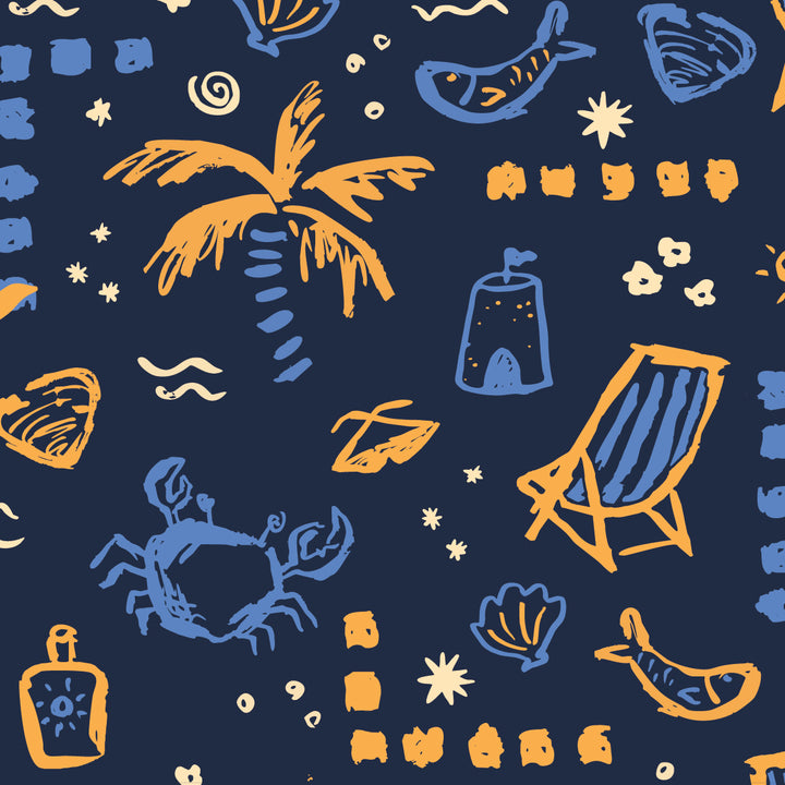 Don't Forget Sunscreen - Surface Pattern Collection