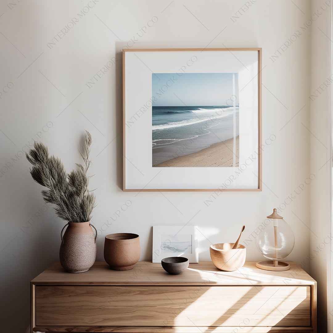 Coastal Art Frame Mockup Bundle