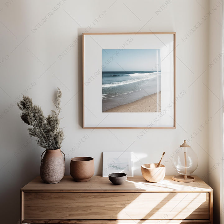 Coastal Art Frame Mockup Bundle