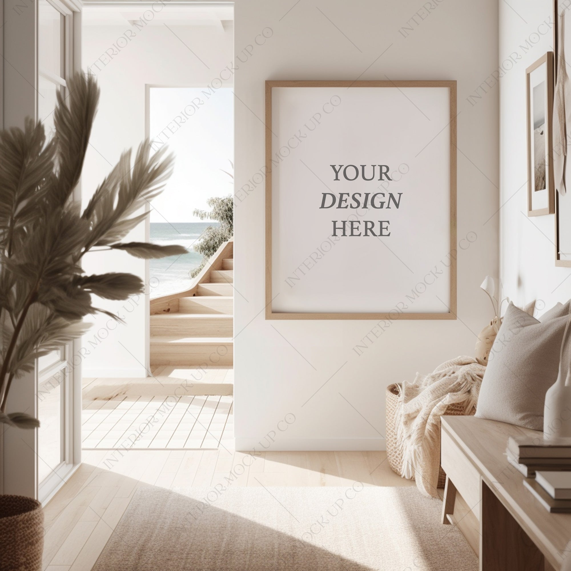 Coastal Art Frame Mockup Bundle – Jasmine Kroeze