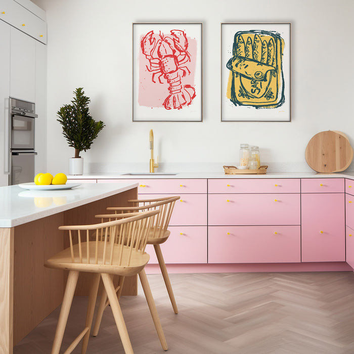 colourful-art-print-kitchen-wall-nz