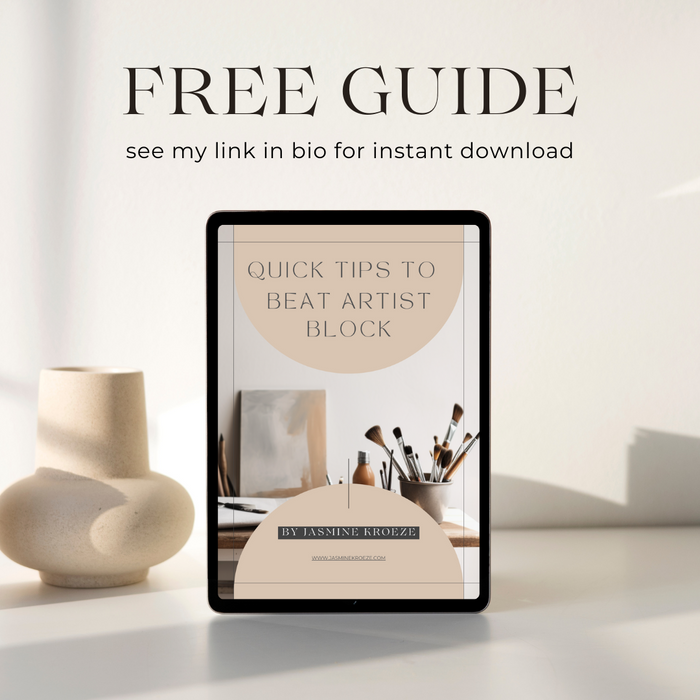 free guide to beat artist block creative