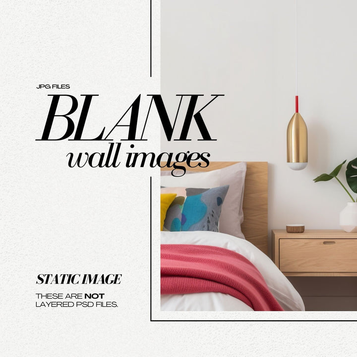 Colorful Interior Stock Image Blank Wall JPG Bright