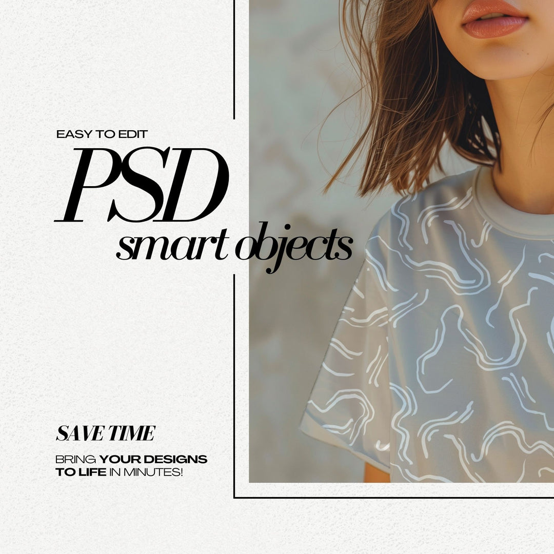 PSD Clothing Mockup Fashion AOP Tshirt Mock Up Realistic All Over Print Apparel Mockups