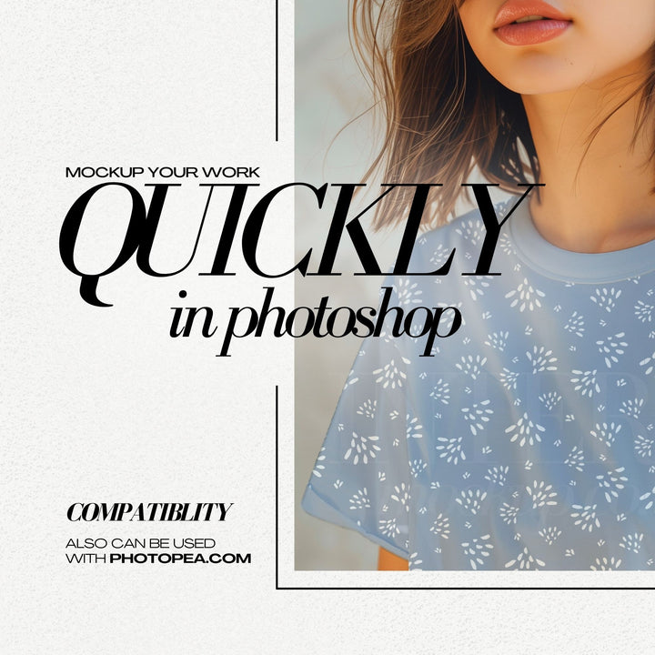 PSD Clothing Mockup Fashion AOP Tshirt Mock Up Realistic All Over Print Apparel Mockups