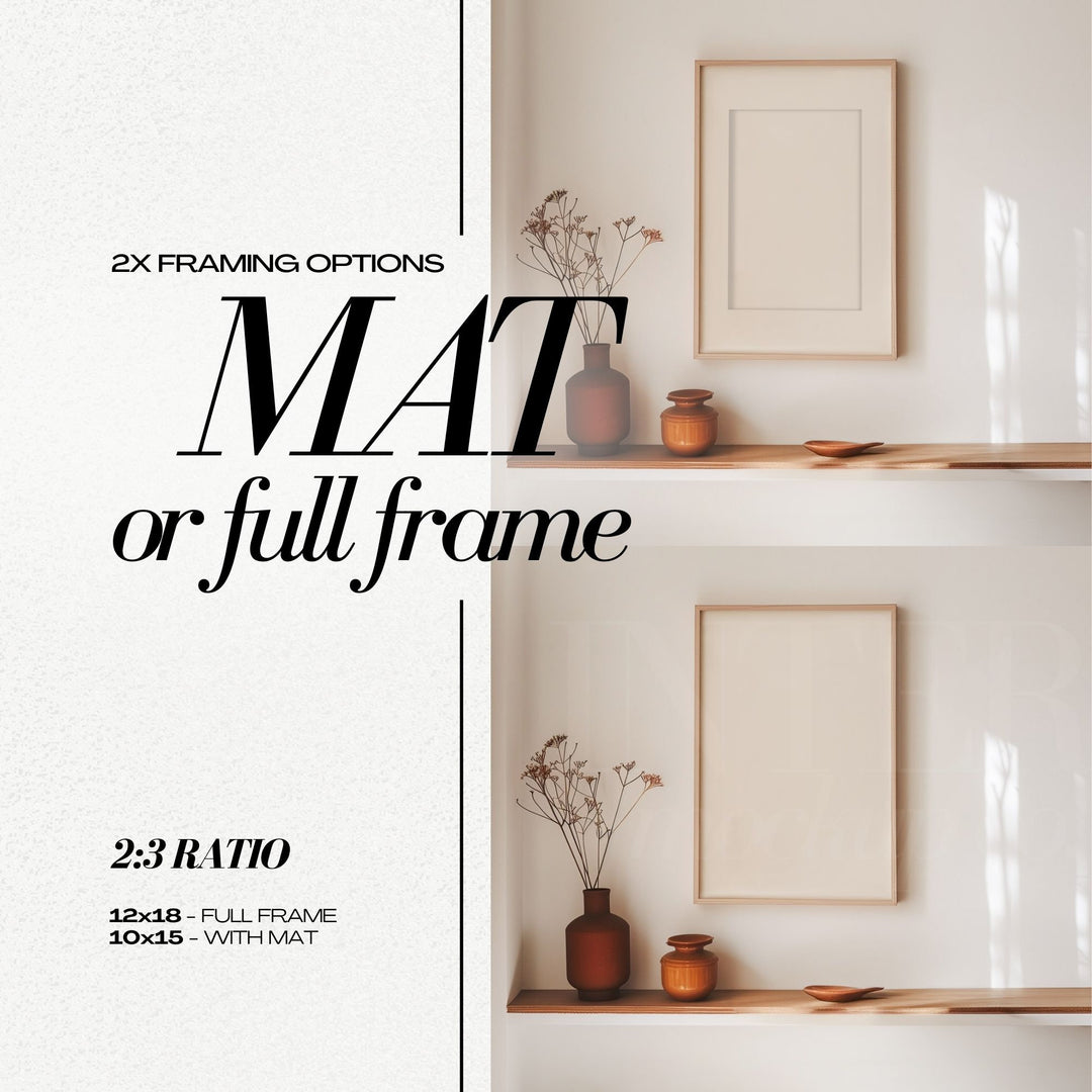 12x18 PSD Frame Mockup for Small Art