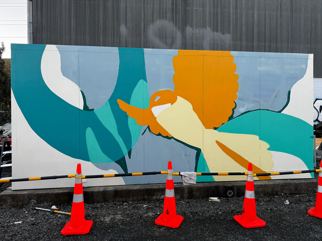 Kiwirail - Pīwakawaka Auckland Mural