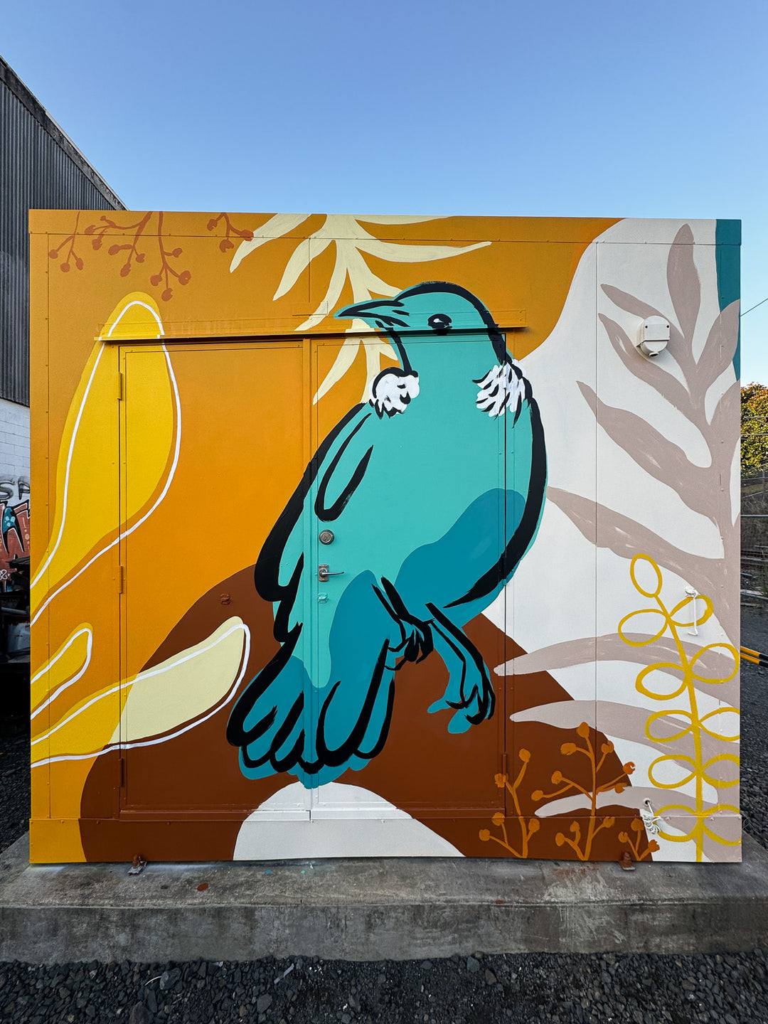 Kiwirail - Pīwakawaka Auckland Mural
