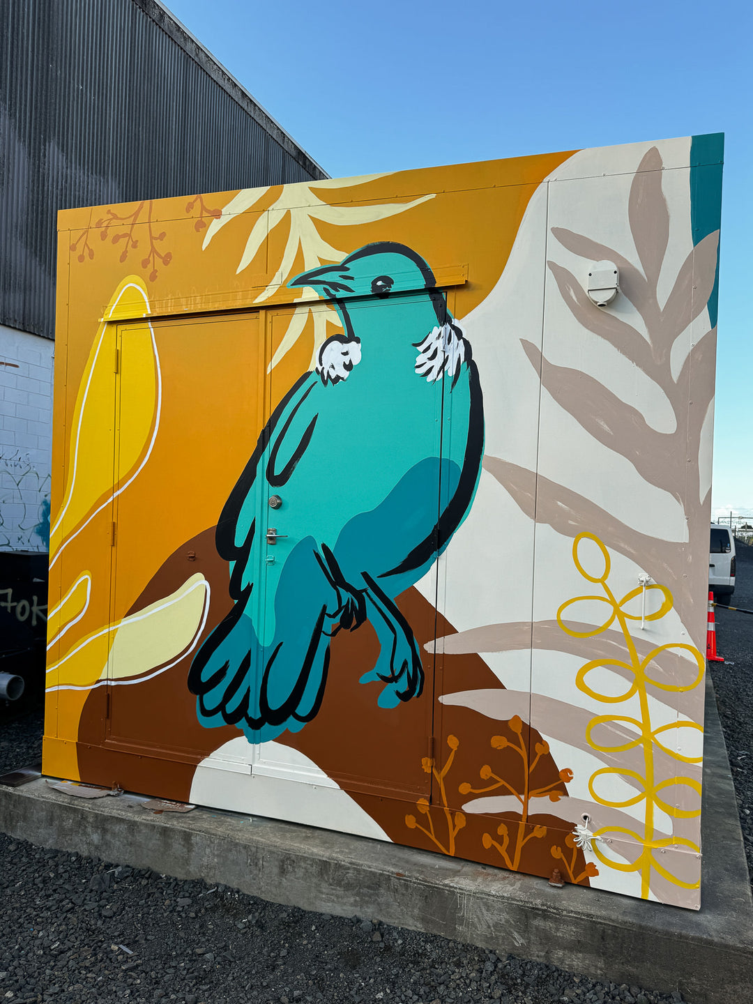 Kiwirail - Pīwakawaka Auckland Mural