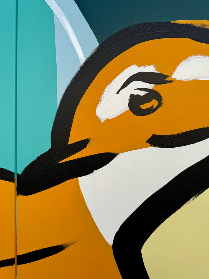 Kiwirail - Pīwakawaka Auckland Mural
