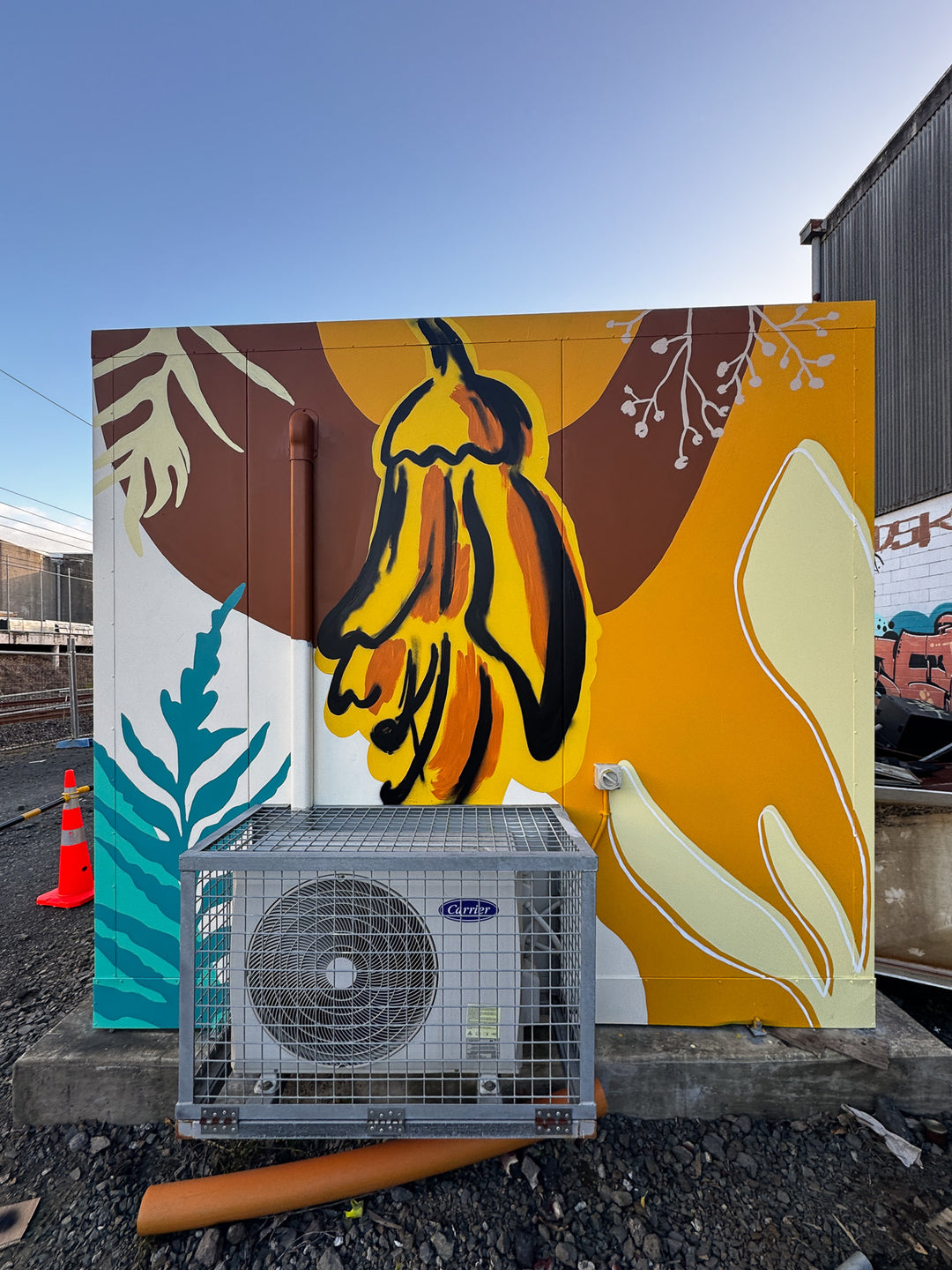Kiwirail - Pīwakawaka Auckland Mural