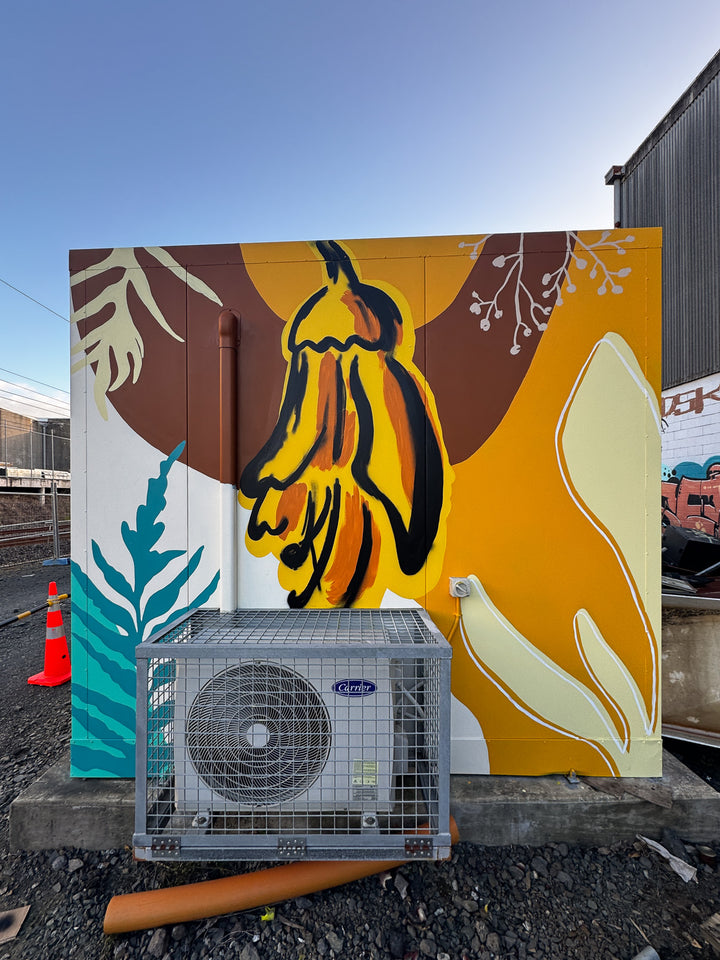 Kiwirail - Pīwakawaka Auckland Mural