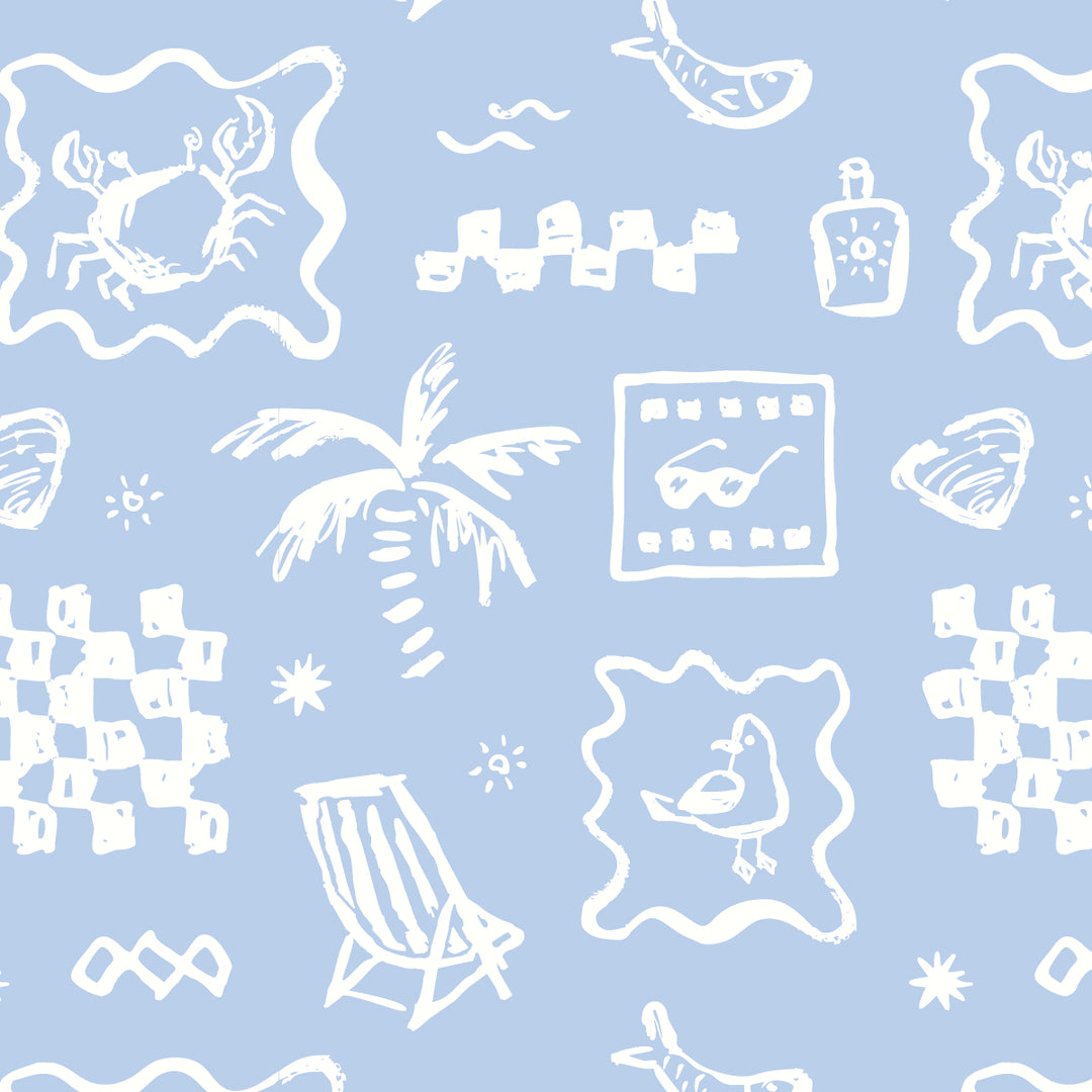 Don't Forget Sunscreen - Surface Pattern Collection