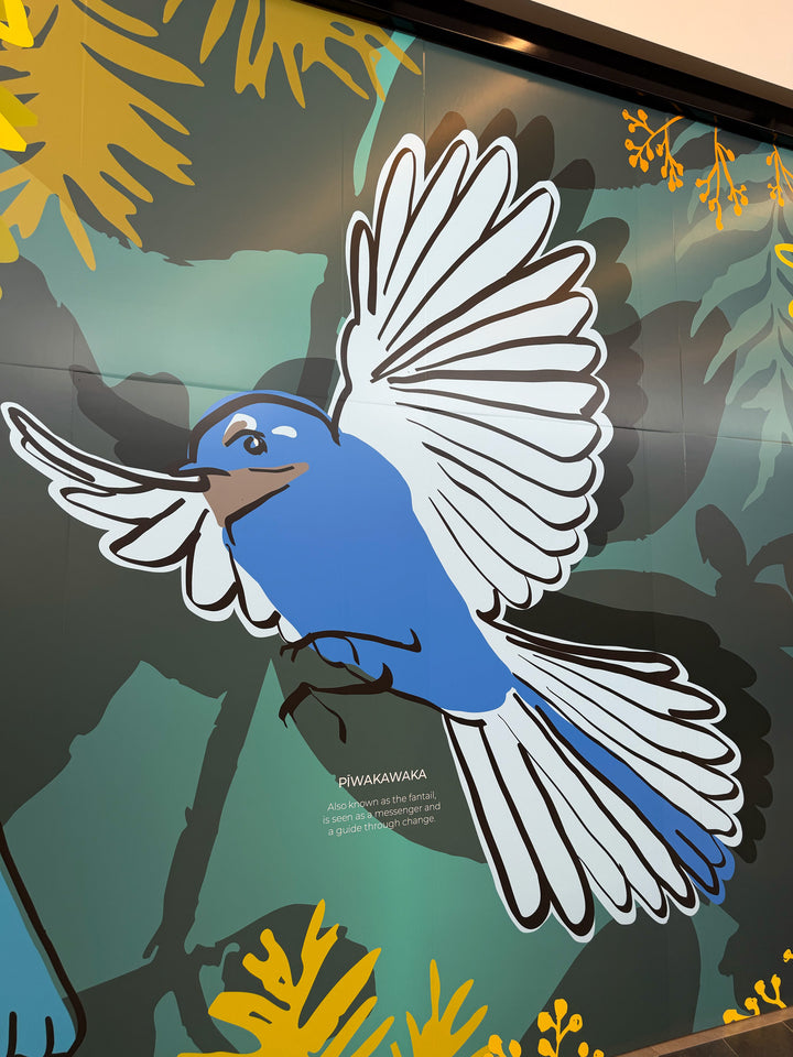 Printed Wall Mural - Tauranga Crossing Artist Collaboration