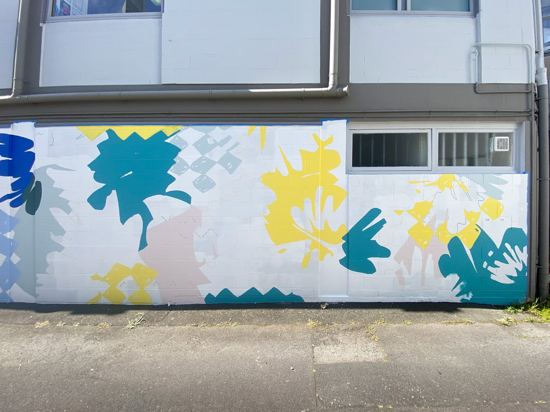 Tiahuia Project by Tauranga City Council - Abstract Mural