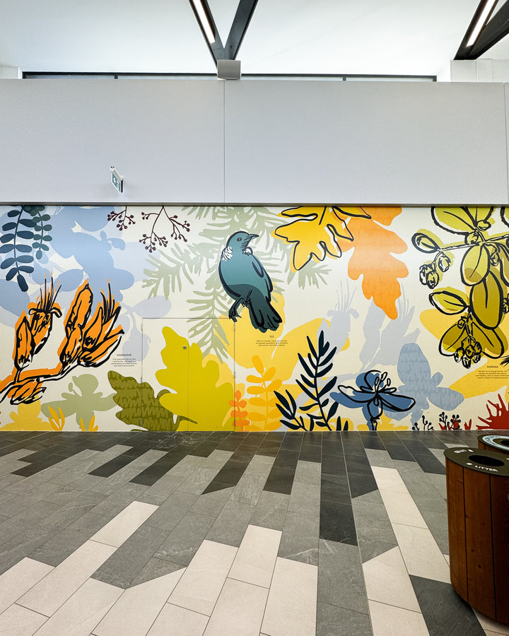 Printed Vinyl Mural - Tauranga Crossing Hoardings
