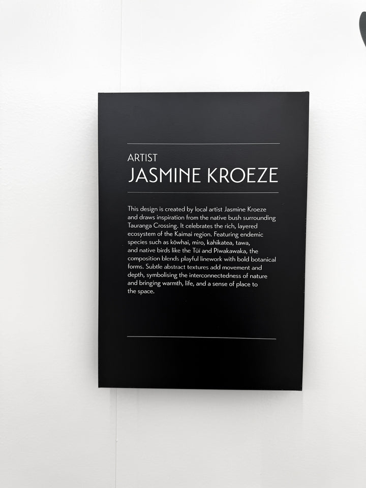 Printed Vinyl Mural - Tauranga Crossing Hoardings