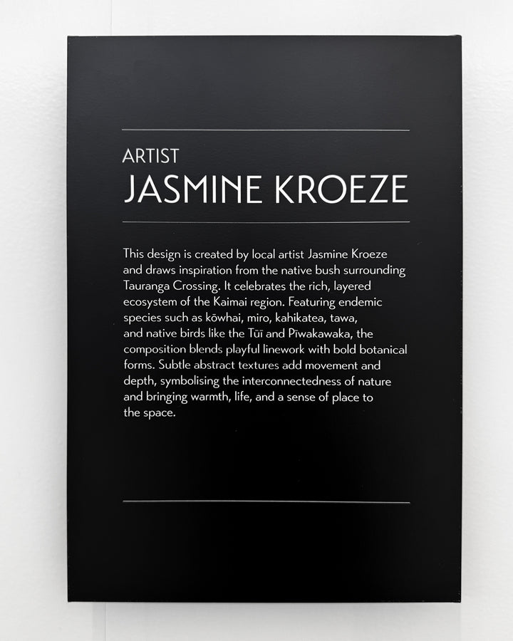 Printed Vinyl Mural - Tauranga Crossing Hoardings