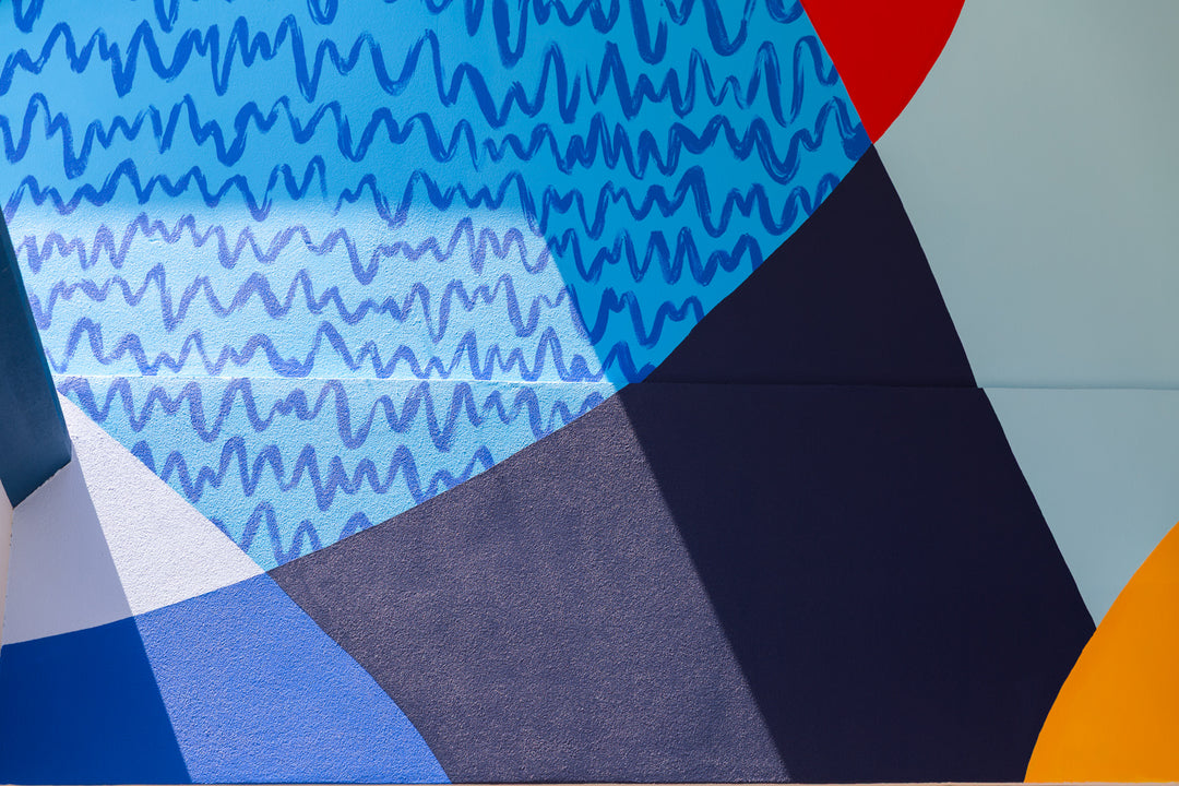 Piccadilly Arcade - "Interchange" Colourful Mural