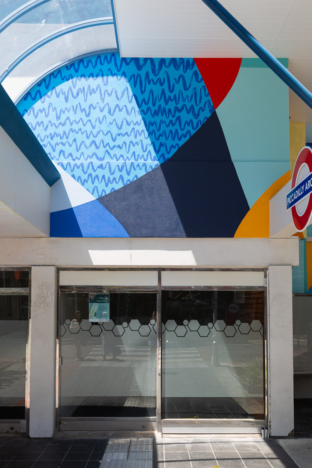 Piccadilly Arcade - "Interchange" Colourful Mural