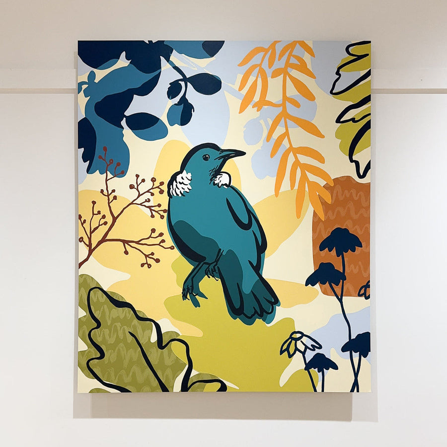 movable wall mural on acm panel