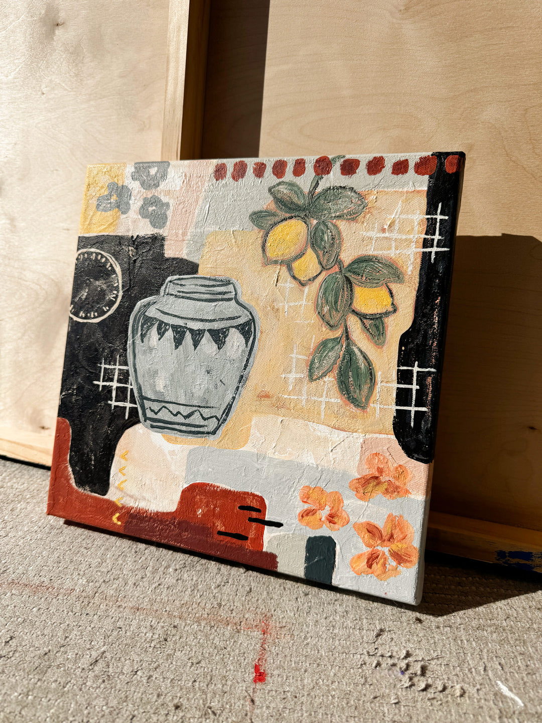Will Trade Lemons for Unsolicited Life Advice - Original Painting