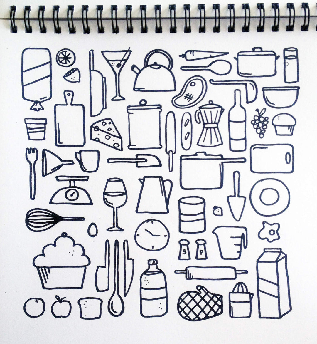 Personal - Kitchen Icon Illustration