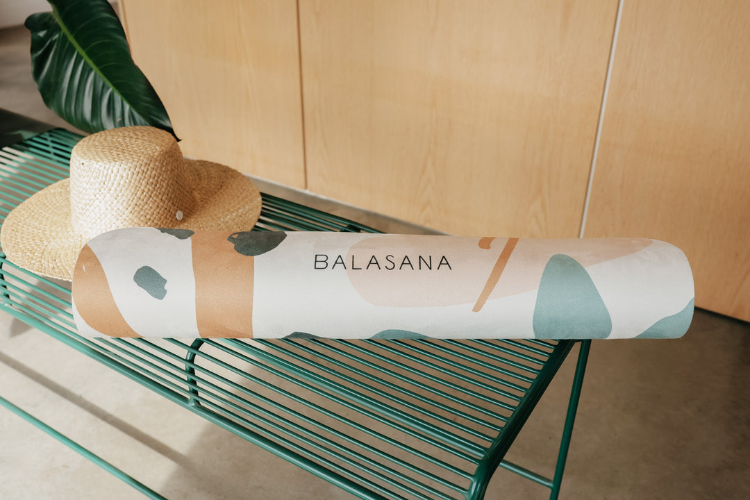 Balasana Yoga Mats - Surface Pattern Print