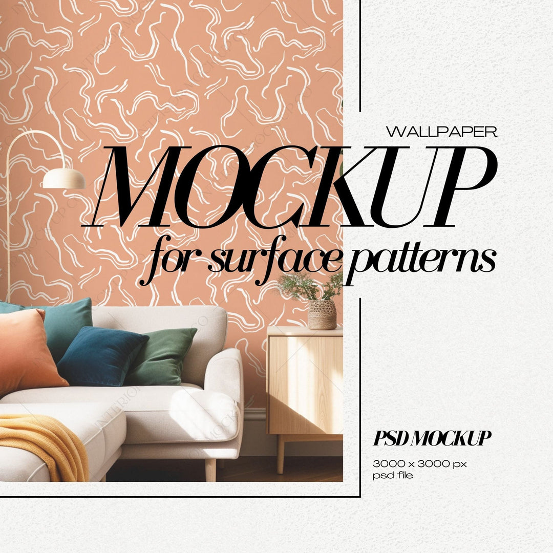 PSD Bright Wallpaper Mockup Bundle