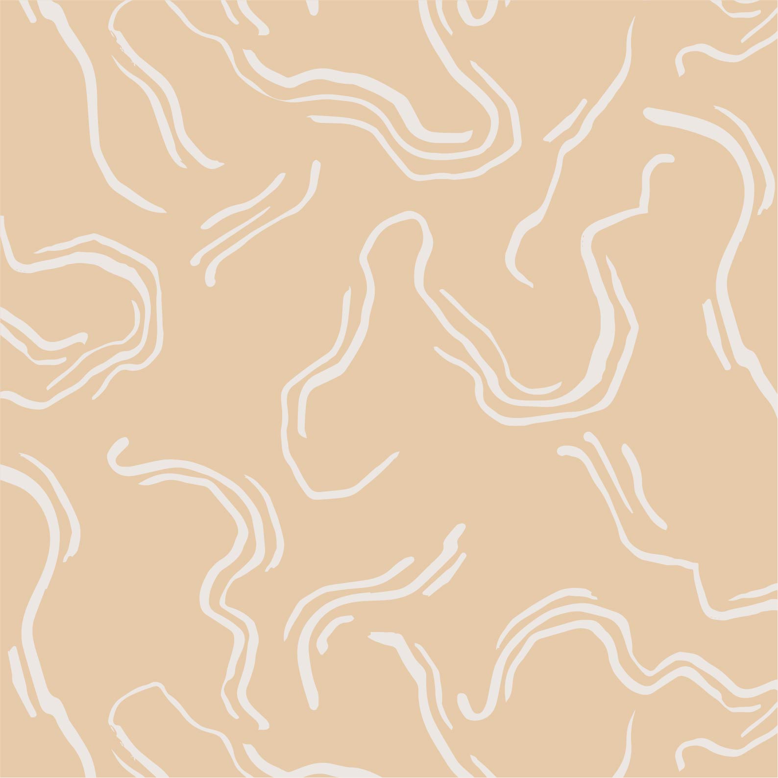 orange abstract line wallpaper peel stick